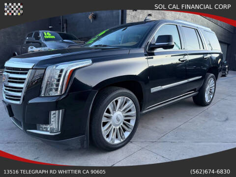 2016 Cadillac Escalade Platinum