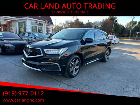 2017 Acura MDX for sale at CAR LAND  AUTO TRADING - CAR LAND AUTO TRADING in Raleigh NC
