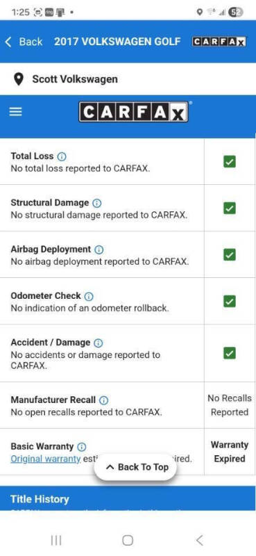 2017 Volkswagen Golf GTI SE