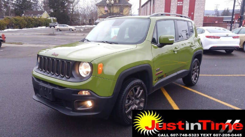 2016 Jeep Renegade for sale at Just In Time Auto in Endicott NY