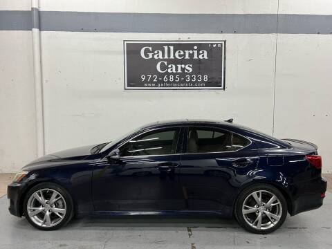 2009 Lexus IS 250 for sale at Galleria Cars in Dallas TX