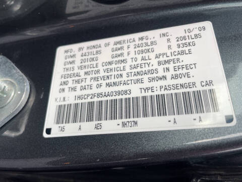 2010 Honda Accord EX-L