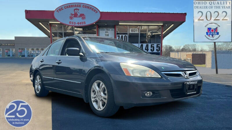 2007 Honda Accord for sale at The Carriage Company in Lancaster OH