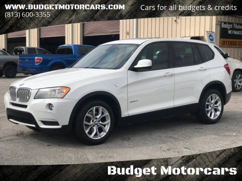 2011 BMW X3 for sale at Budget Motorcars in Tampa FL