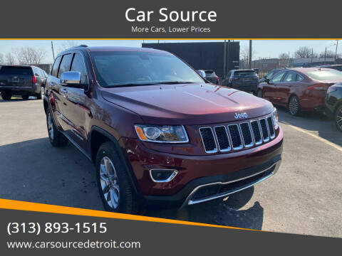 2016 Jeep Grand Cherokee for sale at Car Source in Detroit MI