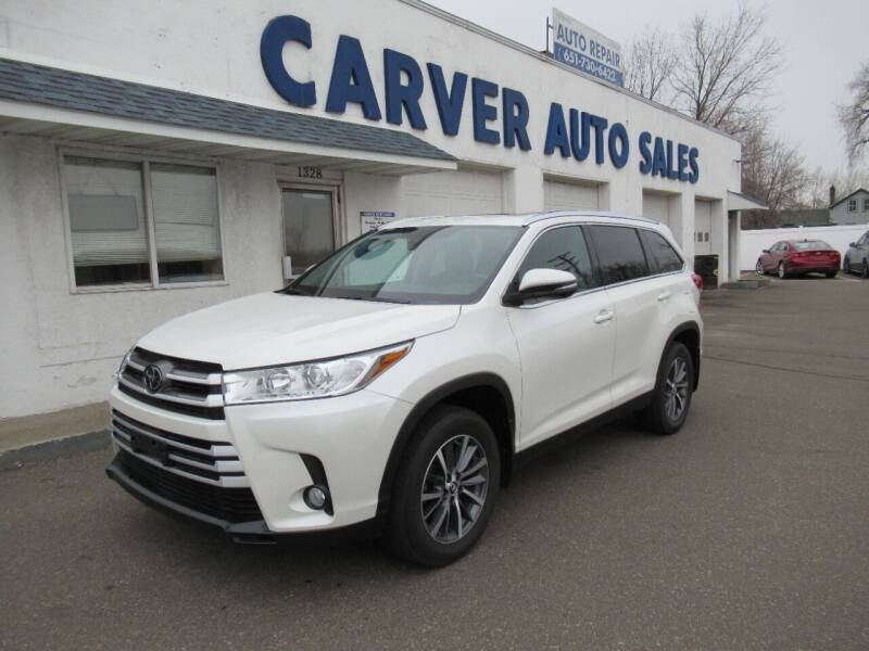 2019 Toyota Highlander for sale at Carver Auto Sales in Saint Paul MN