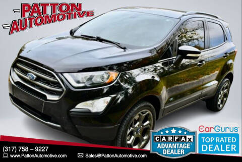 2018 Ford EcoSport for sale at Patton Automotive in Sheridan IN