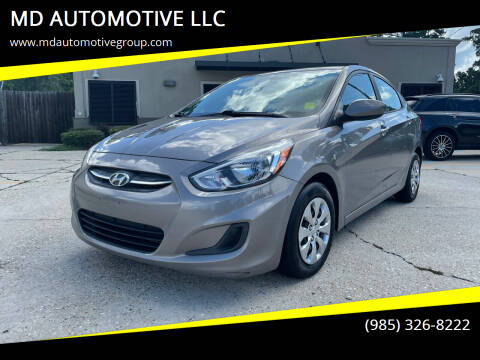 2017 Hyundai Accent for sale at MD AUTOMOTIVE LLC in Slidell LA