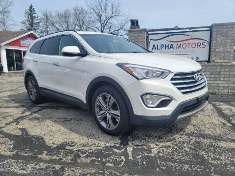 2015 Hyundai Santa Fe for sale at Alpha Motors in New Berlin WI