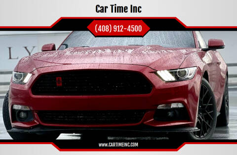 2017 Ford Mustang for sale at Car Time Inc in San Jose CA