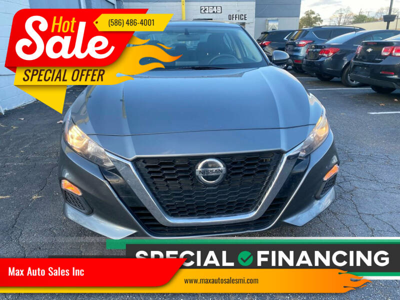 2020 Nissan Altima for sale at Max Auto Sales Inc in Warren MI
