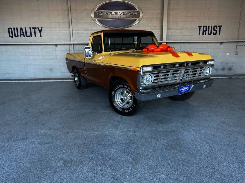 1974 Ford F-100 for sale at TANQUE VERDE MOTORS in Tucson AZ