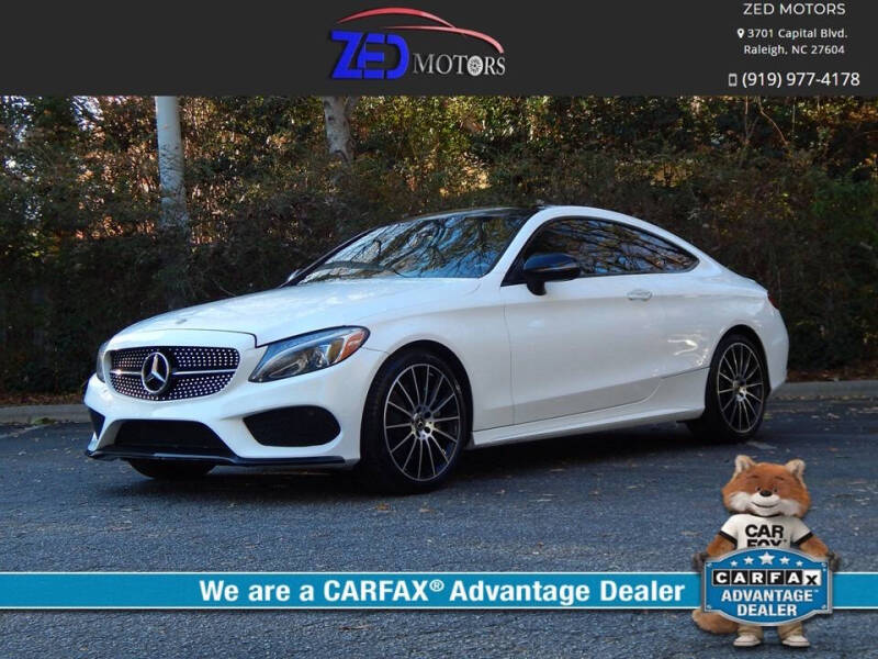 2018 Mercedes-Benz C-Class for sale at Zed Motors in Raleigh NC