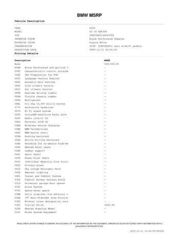 2025 BMW X3 30 xDrive