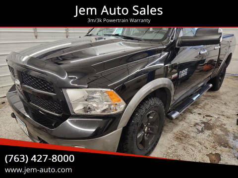 2013 RAM 1500 for sale at Jem Auto Sales in Anoka MN