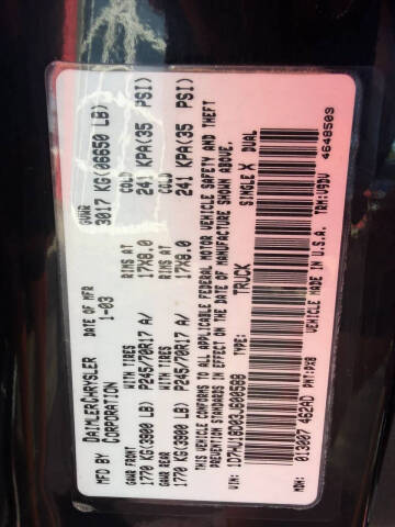 2003 Dodge Ram 1500