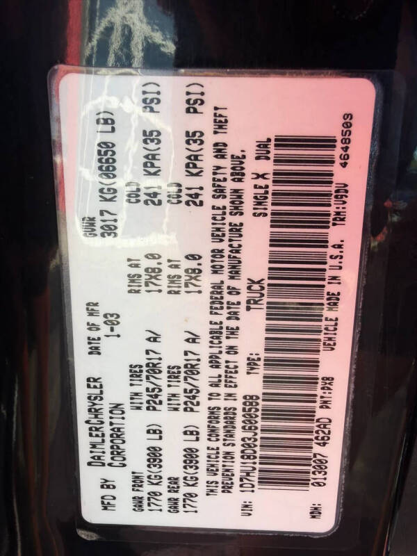 2003 Dodge Ram 1500