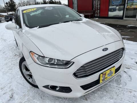 2013 Ford Fusion for sale at 4 Wheels Premium Pre-Owned Vehicles in Youngstown OH