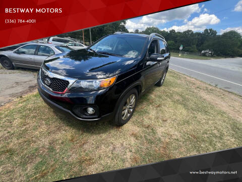 2011 Kia Sorento for sale at BESTWAY MOTORS in Winston Salem NC