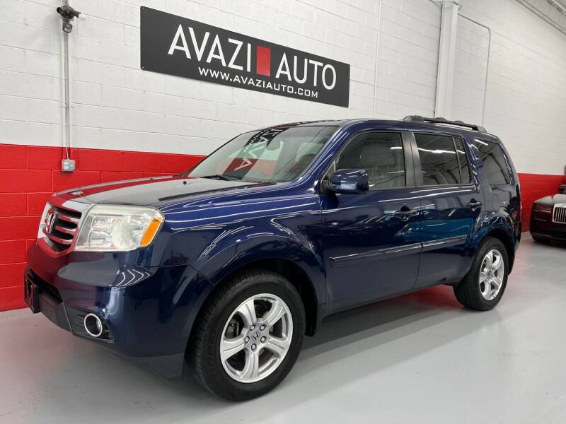 2013 Honda Pilot for sale at AVAZI AUTO GROUP LLC in Gaithersburg MD