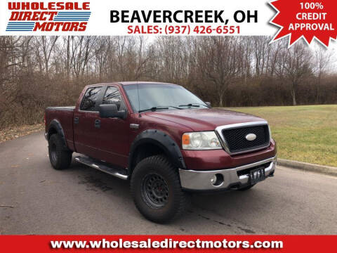2006 Ford F-150 for sale at WHOLESALE DIRECT MOTORS in Beavercreek OH