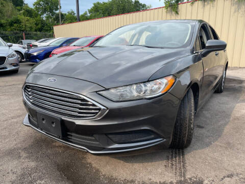 2017 Ford Fusion for sale at Sam's Auto Sales in Houston TX