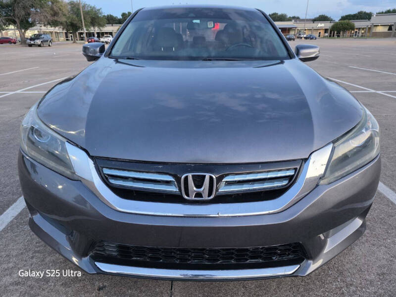 Used 2015 Honda Accord Hybrid EX-L with VIN 1HGCR6F55FA001142 for sale in Lewisville, TX