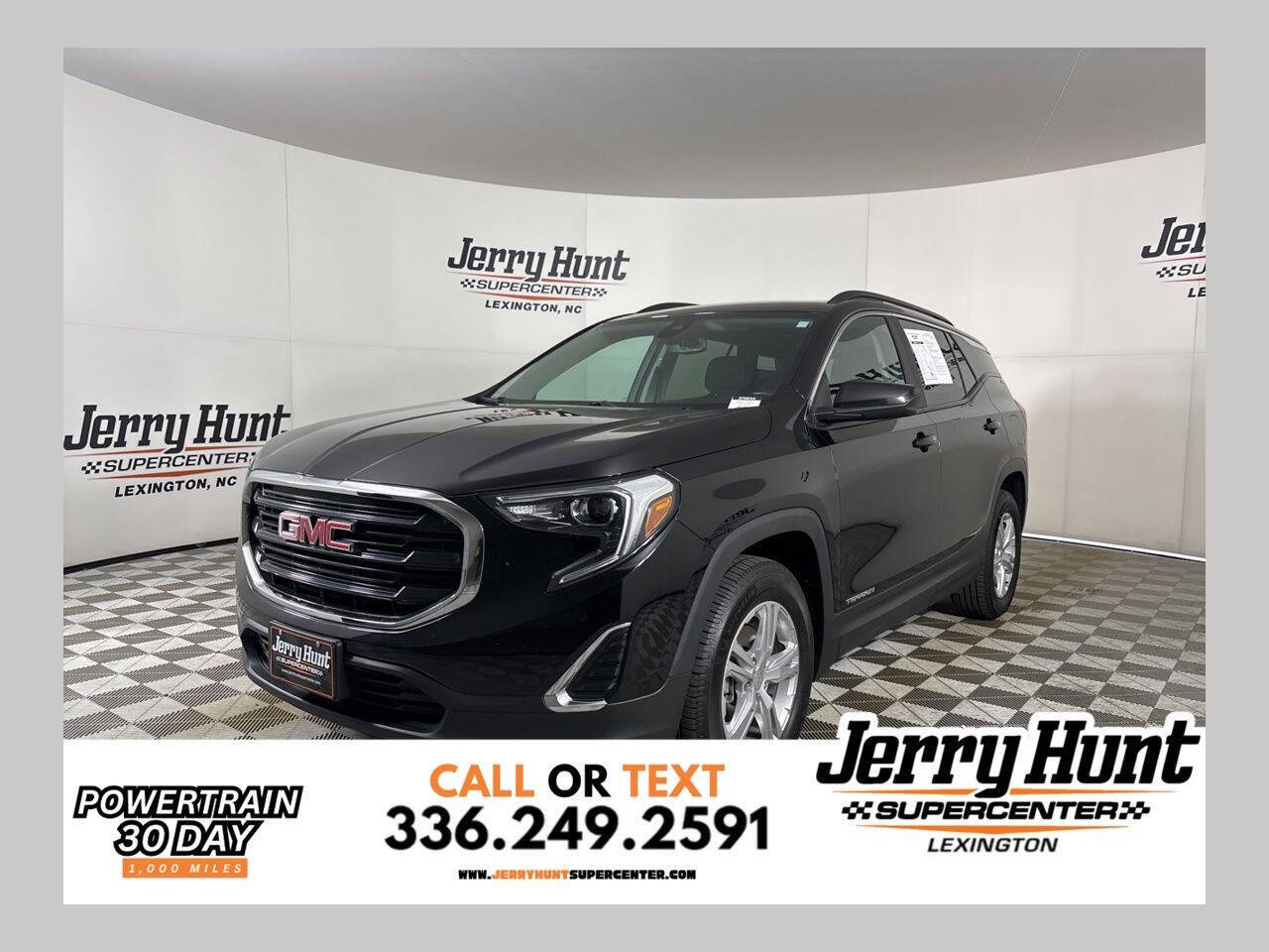 Black 2021 GMC Terrain SLE 4x4 SLE 4dr SUV 1