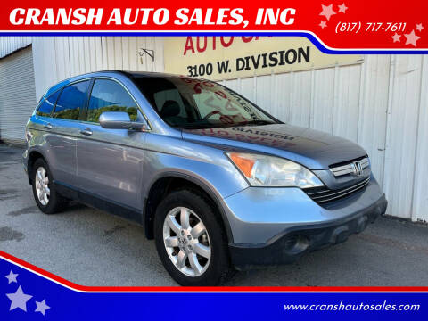 2007 Honda CR-V for sale at CRANSH AUTO SALES, INC in Arlington TX