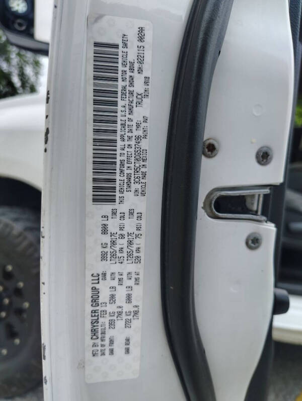 2013 RAM 2500