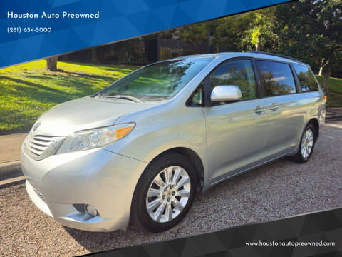 2011 Toyota Sienna for sale at Houston Auto Preowned in Houston TX