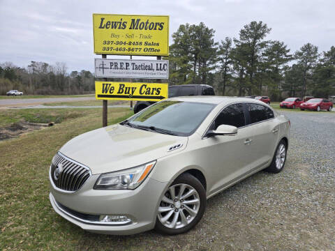 2015 Buick LaCrosse for sale at Lewis Motors LLC in Deridder LA