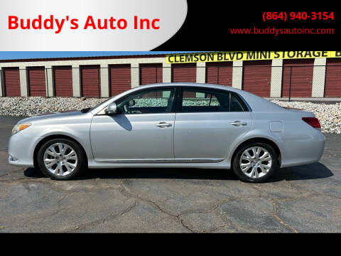 2011 Toyota Avalon for sale at Buddy's Auto Inc 1 in Pendleton SC