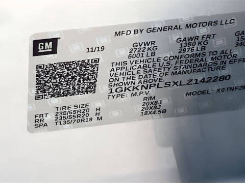 2020 GMC Acadia Denali