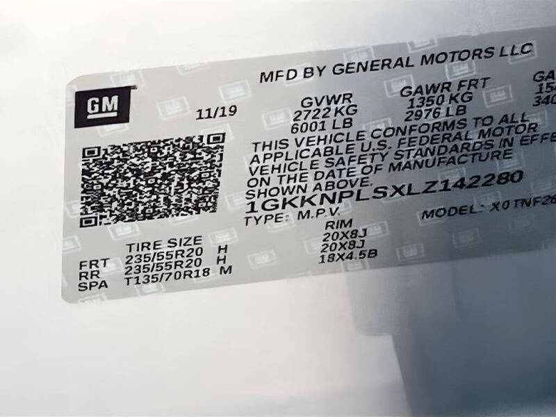 2020 GMC Acadia Denali