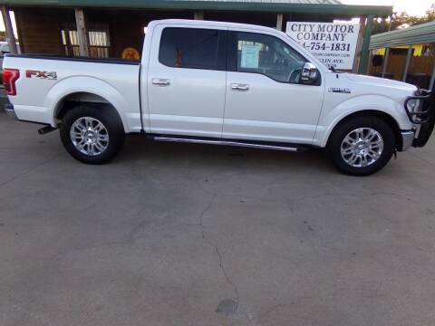 2015 Ford F-150 for sale at CITY MOTOR COMPANY in Waco TX