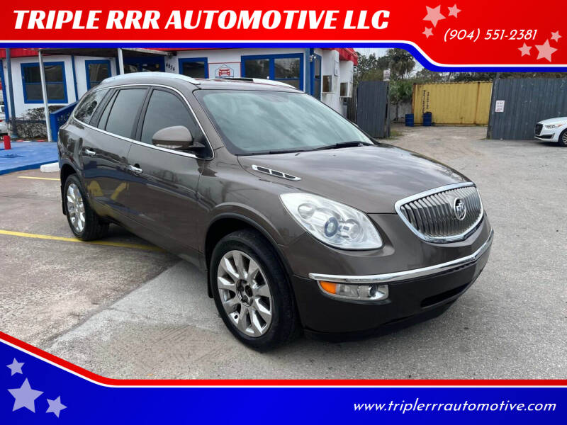 2012 Buick Enclave for sale at TRIPLE RRR AUTOMOTIVE LLC in Jacksonville FL
