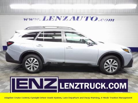 2020 Subaru Outback for sale at LENZ TRUCK CENTER in Fond Du Lac WI