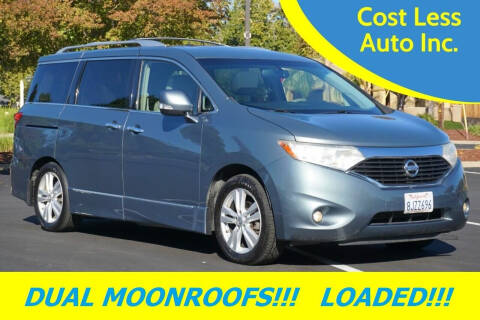 2012 Nissan Quest for sale at Cost Less Auto Inc. in Rocklin CA