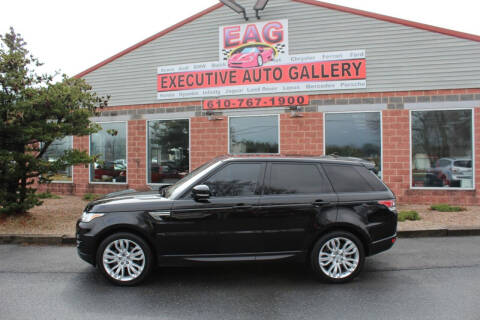 2016 Land Rover Range Rover Sport for sale at EXECUTIVE AUTO GALLERY INC in Walnutport PA