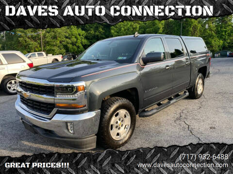 2018 Chevrolet Silverado 1500 for sale at DAVES AUTO CONNECTION in Etters PA