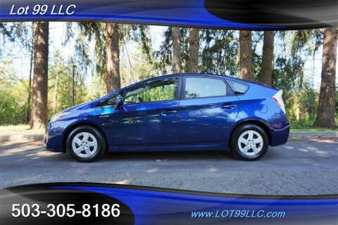 2011 Toyota Prius for sale at LOT 99 LLC in Milwaukie OR