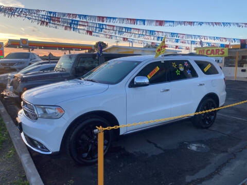 2015 Dodge Durango for sale at Speciality Auto Sales in Oakdale CA