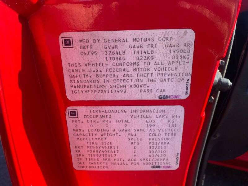 1995 Chevrolet Corvette