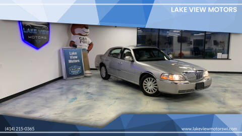 2004 Lincoln Town Car for sale at Lake View Motors in Oak Creek WI
