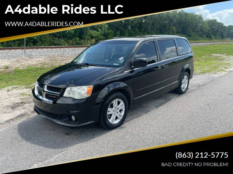 2012 Dodge Grand Caravan for sale at A4dable Rides LLC in Haines City FL