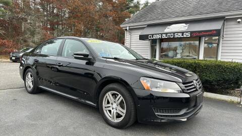 2014 Volkswagen Passat for sale at Clear Auto Sales in Dartmouth MA
