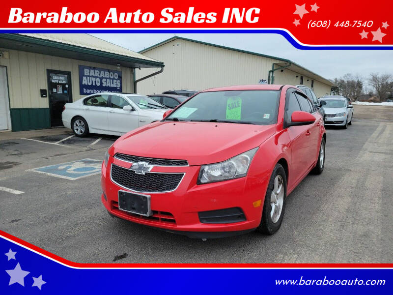 2014 Chevrolet Cruze for sale at Baraboo Auto Sales INC in Baraboo WI