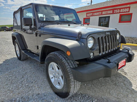 2018 Jeep Wrangler JK for sale at Sarpy County Motors in Springfield NE