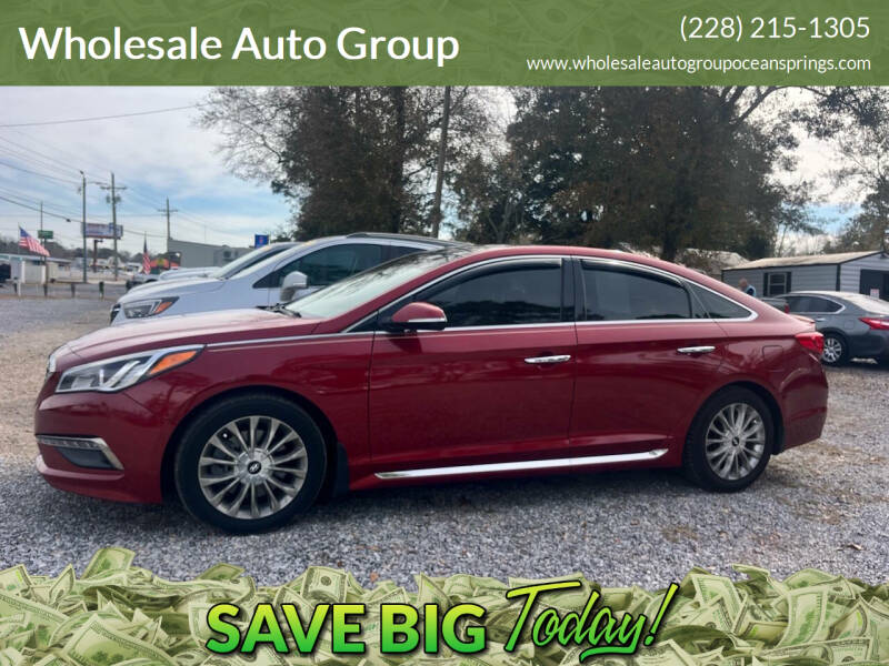 2015 Hyundai Sonata for sale at Wholesale Auto Group in Ocean Springs MS